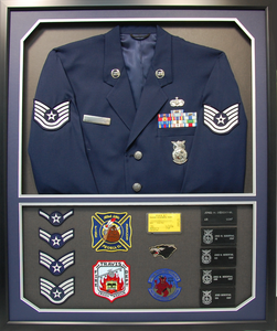 St. Louis Rams Jersey Shadow Box - Military Memories and More