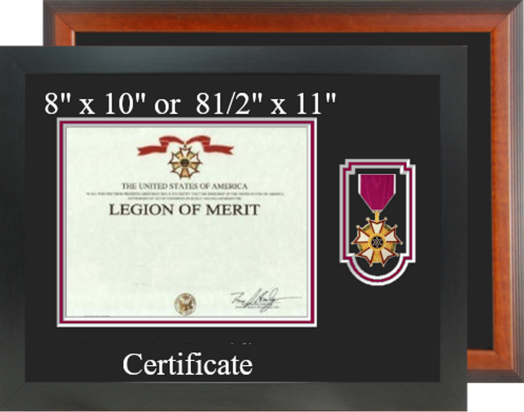  Legion of Merit Certificate Frame-Horizontal