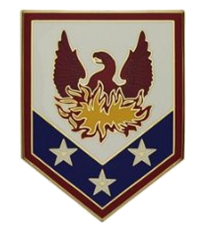 110th Maneuver Enhancement Brigade Combat Service Identification Badge (CSIB)