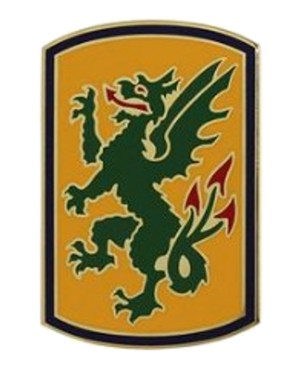415th Chemical Brigade Combat Service Identification Badge (CSIB)