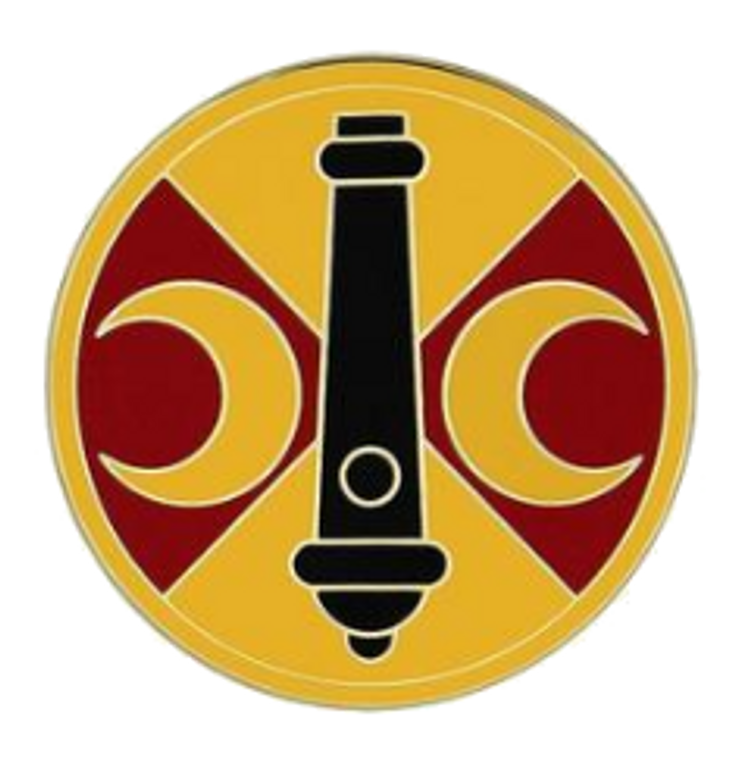 210th Fires Brigade Combat Service Identification Badge (CSIB)