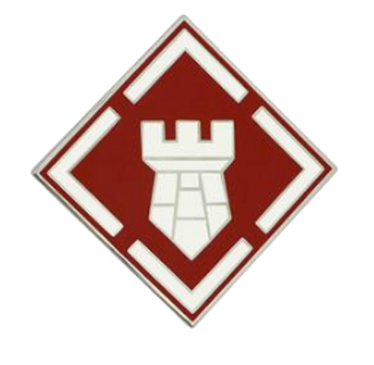 20th Engineer Brigade Combat Service Identification Badge (CSIB)