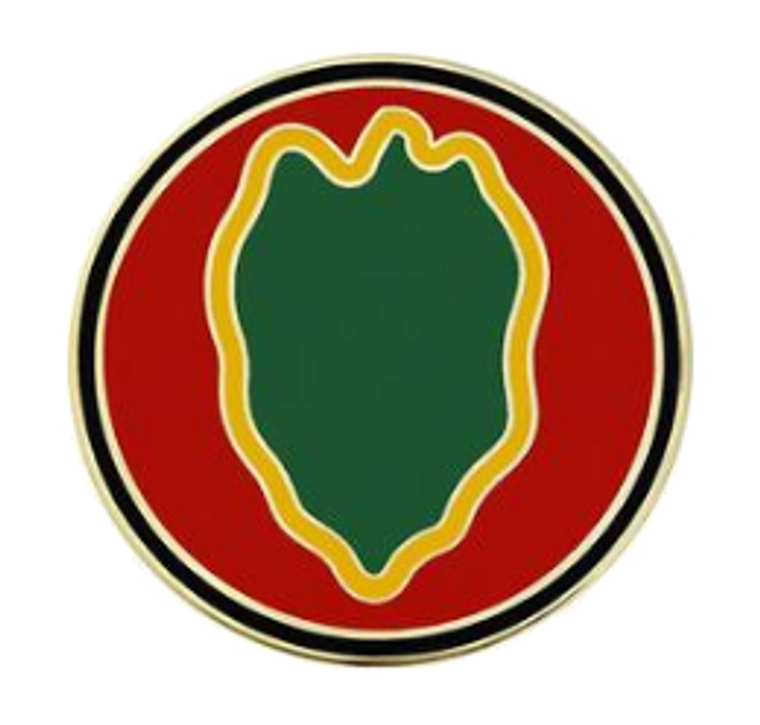 24th Infantry Division Combat Service Identification Badge (CSIB)