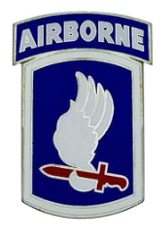 173rd Airborne Brigade Combat Combat Service Identification Badge (CSIB)