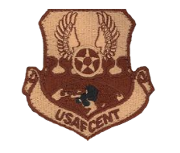 Air Force Central: USAFCENT w/hook closure- desert
