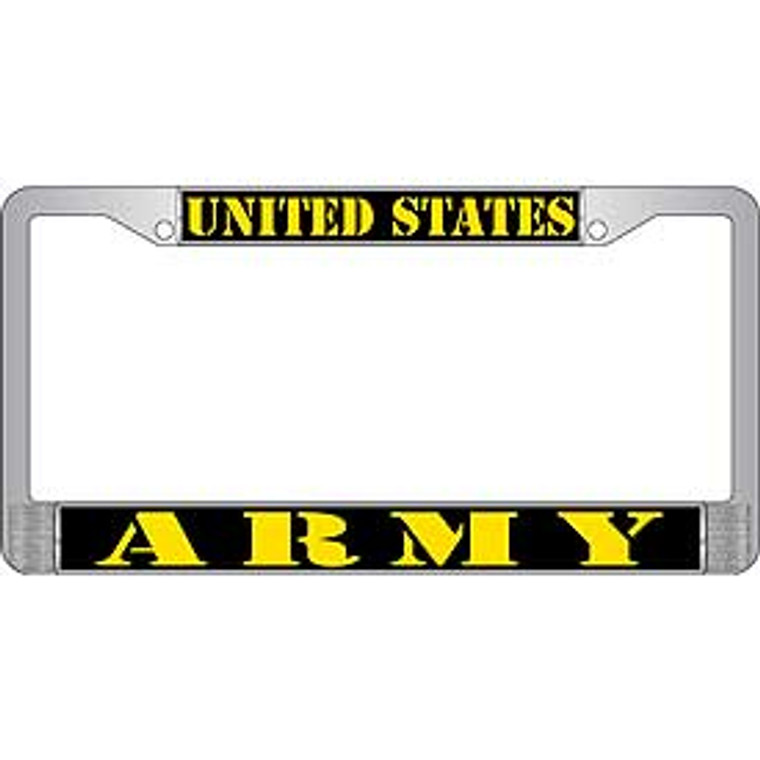 License Plate Frame- United States Army 