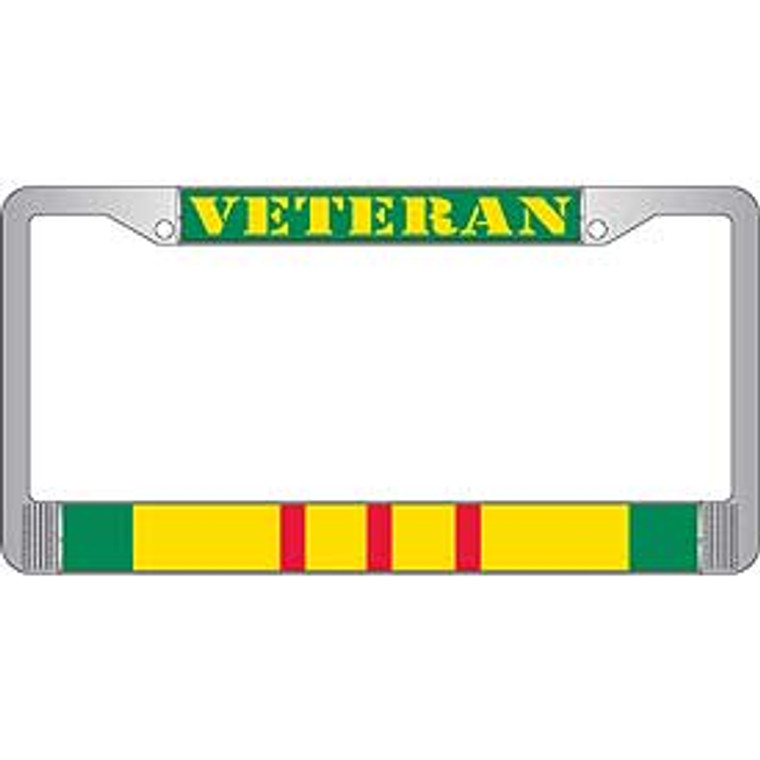 License Plate Frame- Veteran Vietnam Service 