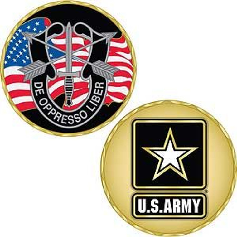 Army Special Forces Challenge Coin
