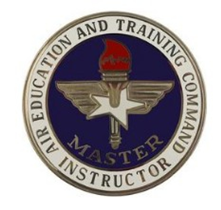 Air Force Badge: Air Education and Training Command: Master Instructor