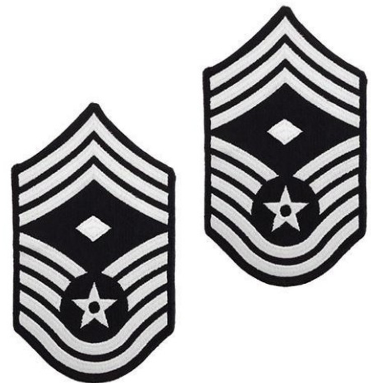 Air Force Embroidered Chevron: Master Sergeant: 1st Sgt - color