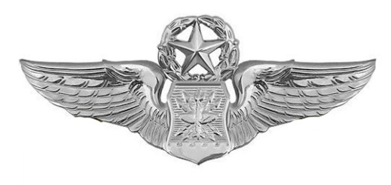 Air Force Badge: Navigator: Master - regulation size