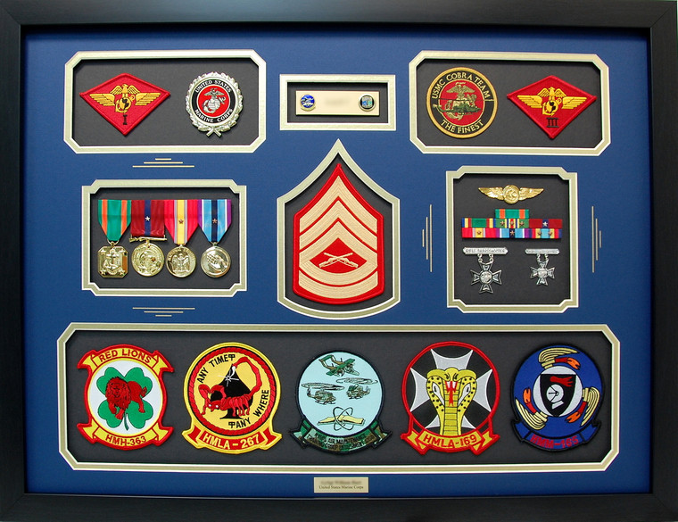 USMC Cobra Team Shadow Box Display