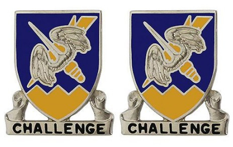 Army Crest: 158th Aviation Battalion – Challenge- pair