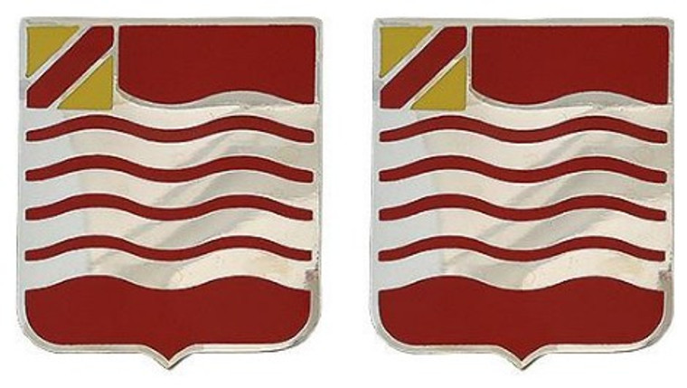Army Crest: 15th Field Artillery- pair
