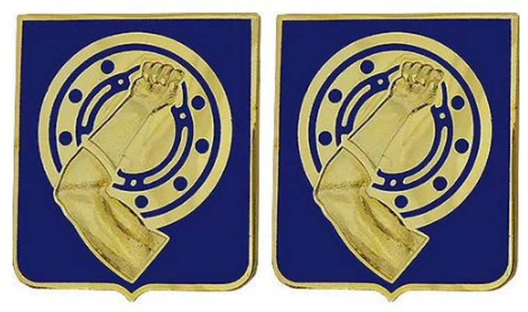 Army Crest: 34th Armor Regiment- pair