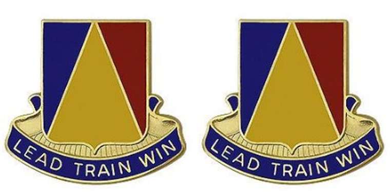 Army Crest: National Training Center - Lead Train Win- pair