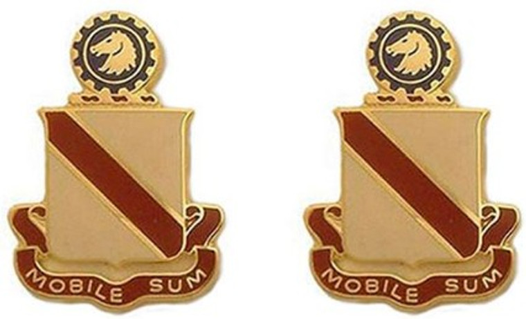Army Crest: Second Support Battalion - Mobile Sum- pair