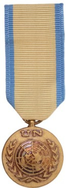 Miniature Medal: United Nation Operations in Western Sahara