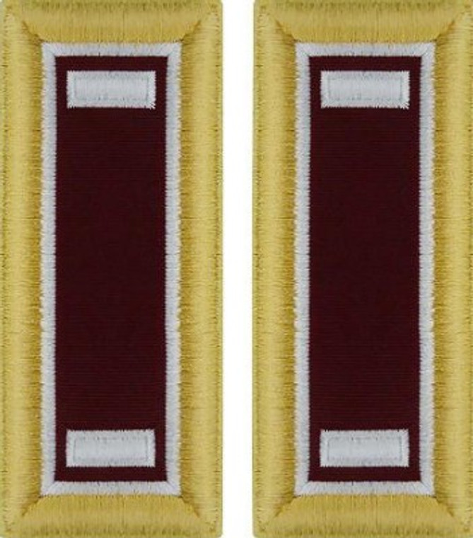 Army First Lieutenant Shoulder Board- Medical – female