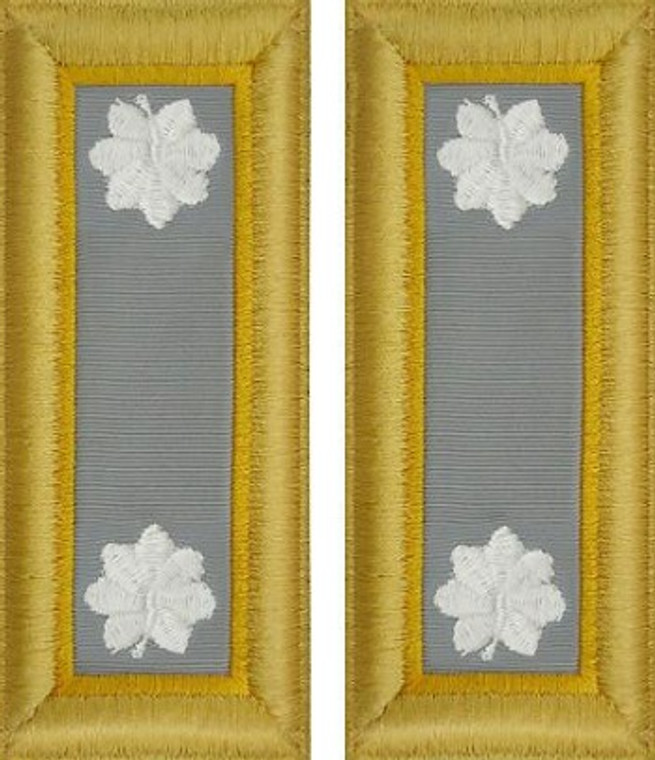 Army Lieutenant Colonel Shoulder Board- Finance – female