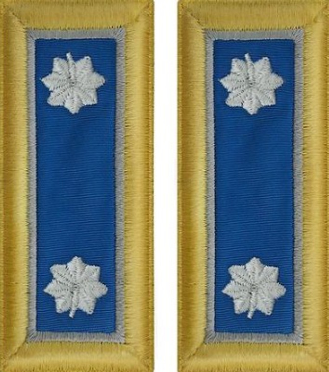 Army Lieutenant Colonel Shoulder Board- Military Intelligence- female