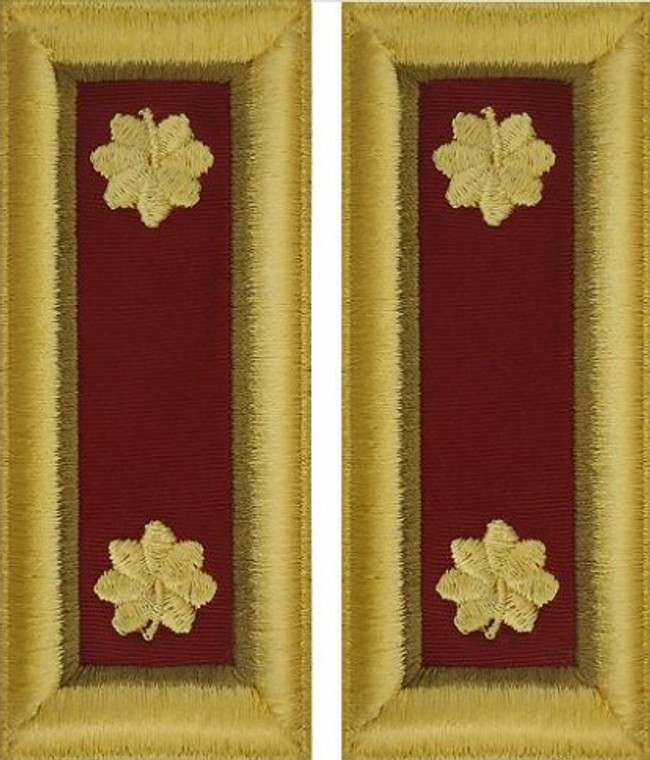 Army Major Shoulder Board- Logistics