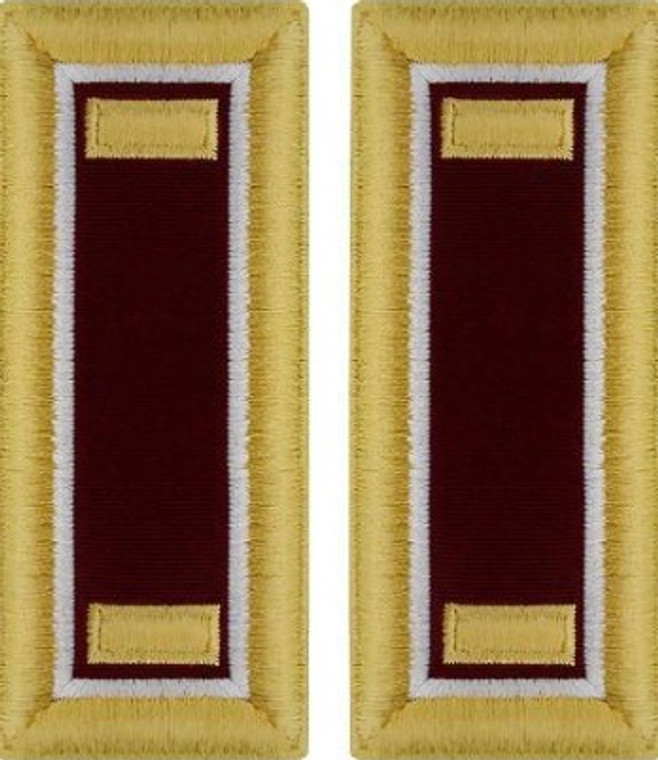 Army Second Lieutenant Shoulder Board- Medical – female