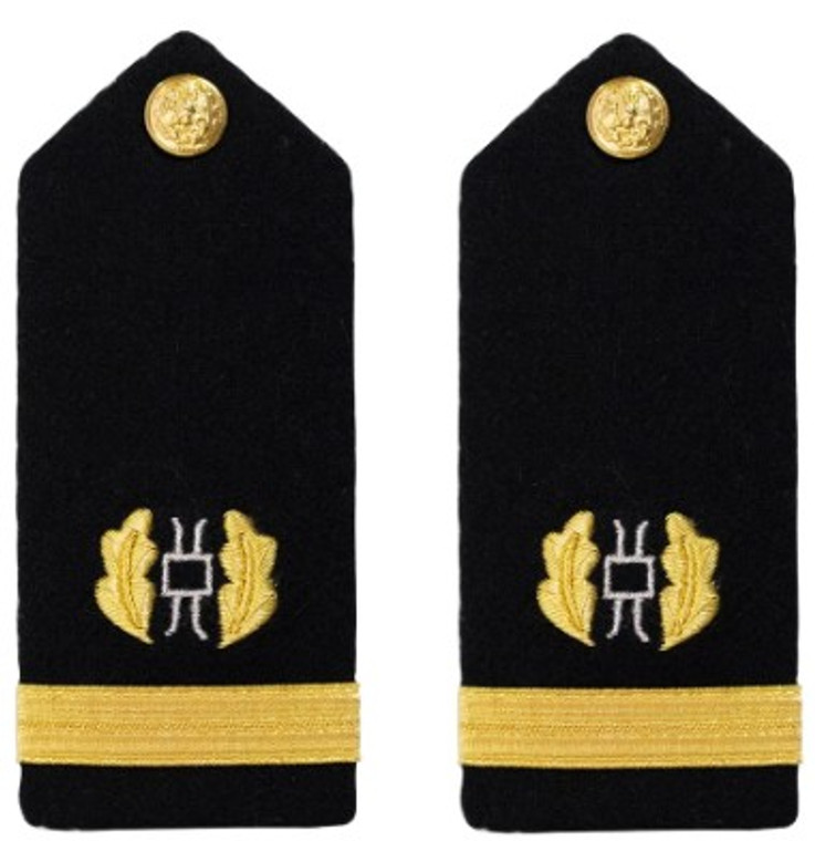 Navy Ensign Hard Shoulder Board- Judge Advocate