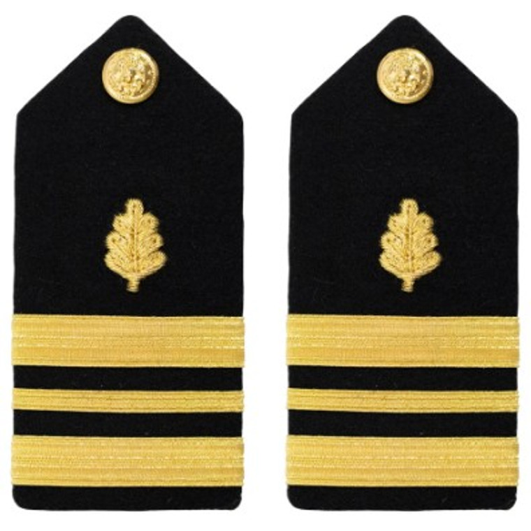 Navy Lieutenant Commander Hard Shoulder Board- Nurse Corps