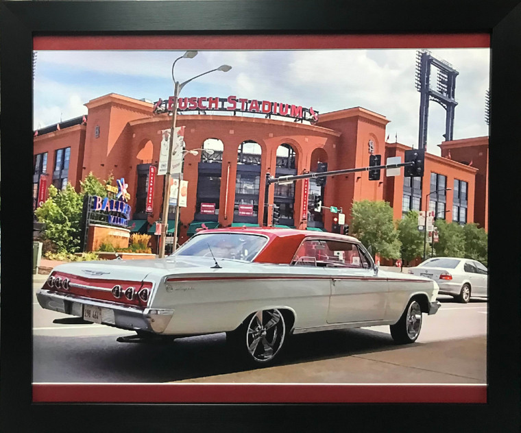 Sweet 60's Era Impala on Canvas Display Frame