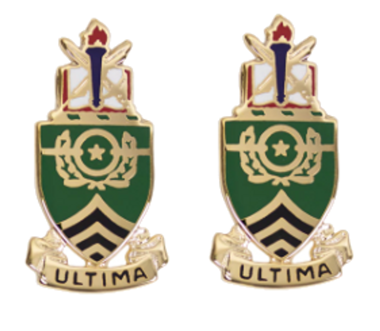 Army crest - Sergeant Major Academy - Motto Ultima