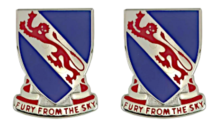 Army crest - 502nd Infantry Regiment Motto - STRIKE