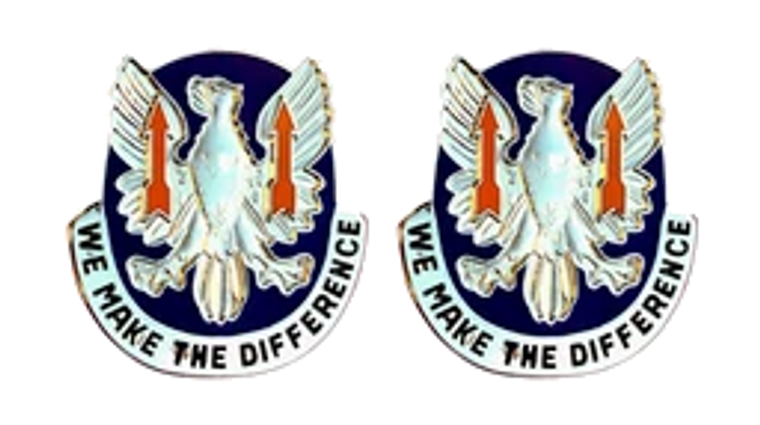 Army crest - 11th Aviation Brigade Motto - We Make the Difference