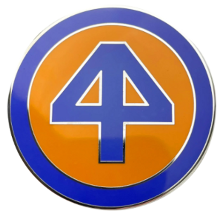 44th Infantry Brigade Combat Team Combat Service Identification Badge (CSIB)