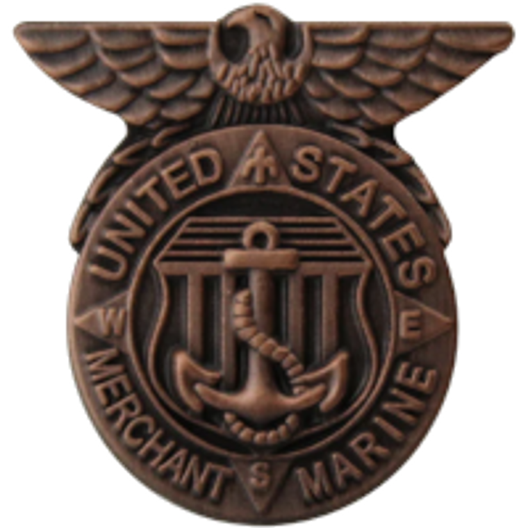 Lapel Pin - Merchant Marine Honorable Service