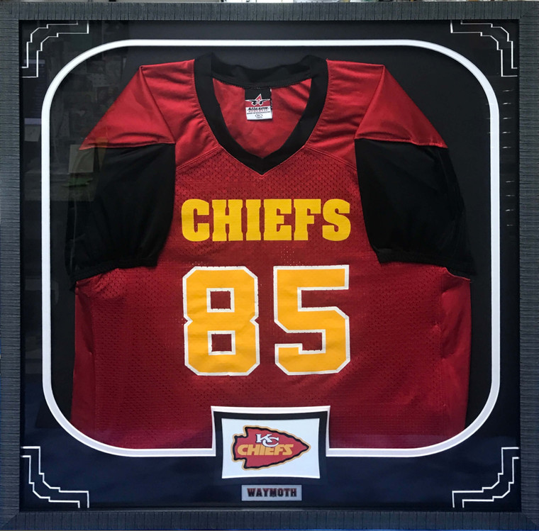 Chiefs Jersey Shadow Box Display Frame