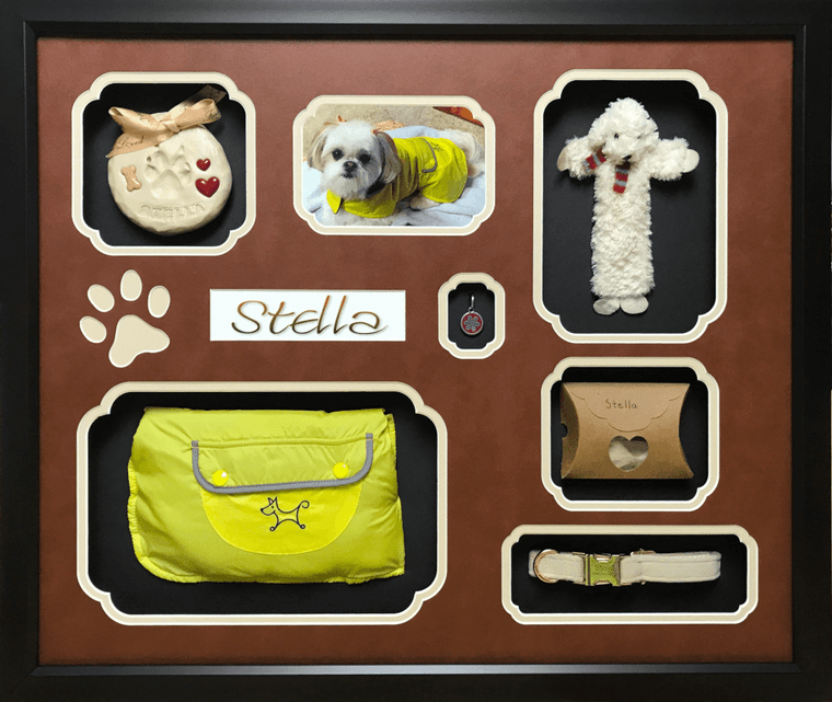 Stella Pet Memorial Shadow Box 