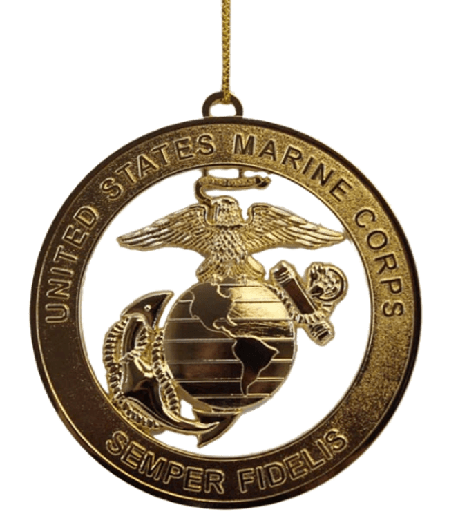 Holiday Ornament- Marine Corps Emblem