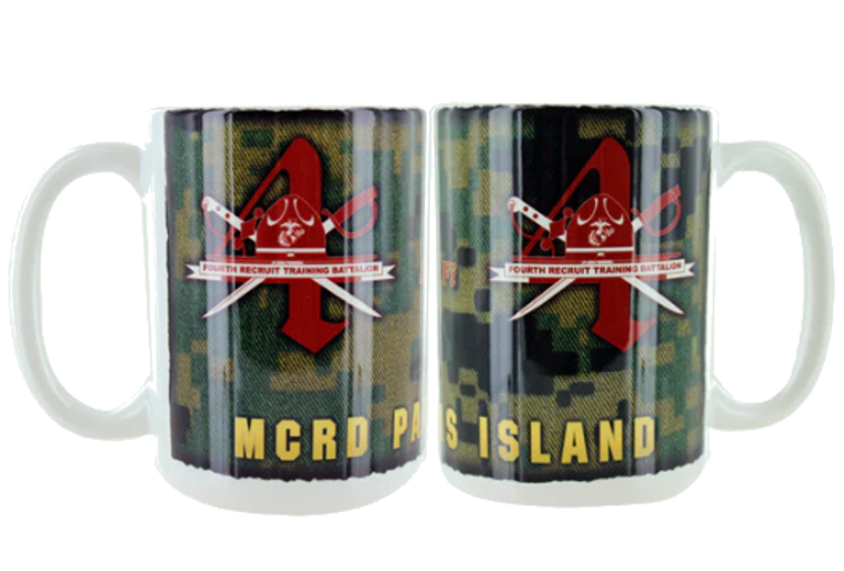 Marine Corps Mug-  Parris Island 4th Recruit Battalion