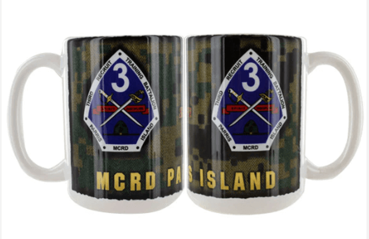 Marine Corps Mug-  Parris Island 3rd Recruit Battalion