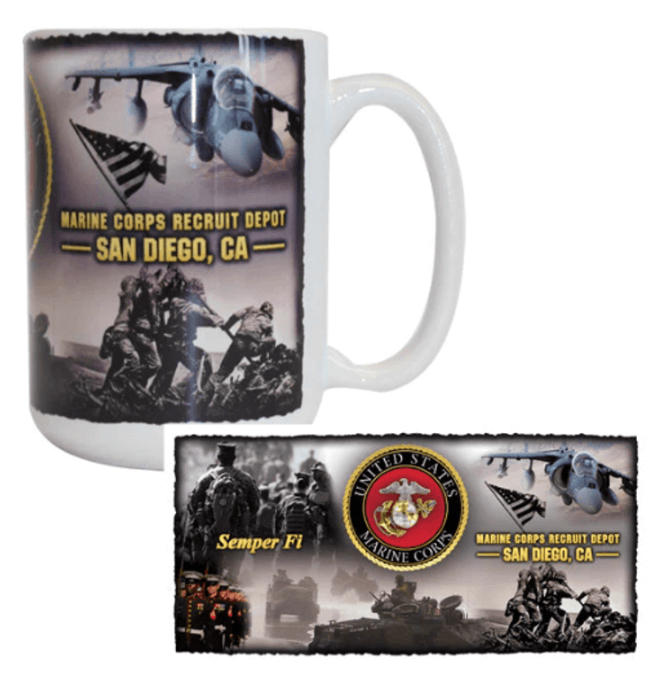 Marine Corps Mug-  Marine Corps Recruit Depot San Diego