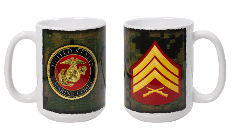 Marine Corps Mug-  Sergeant