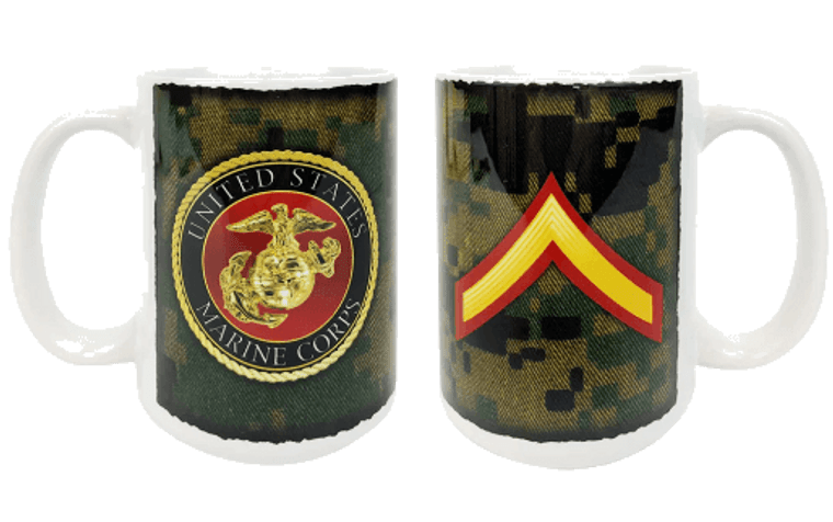 Marine Corps Mug-   Private First Class