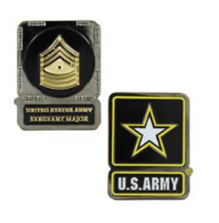 Army Challenge Coin Sergeant Major