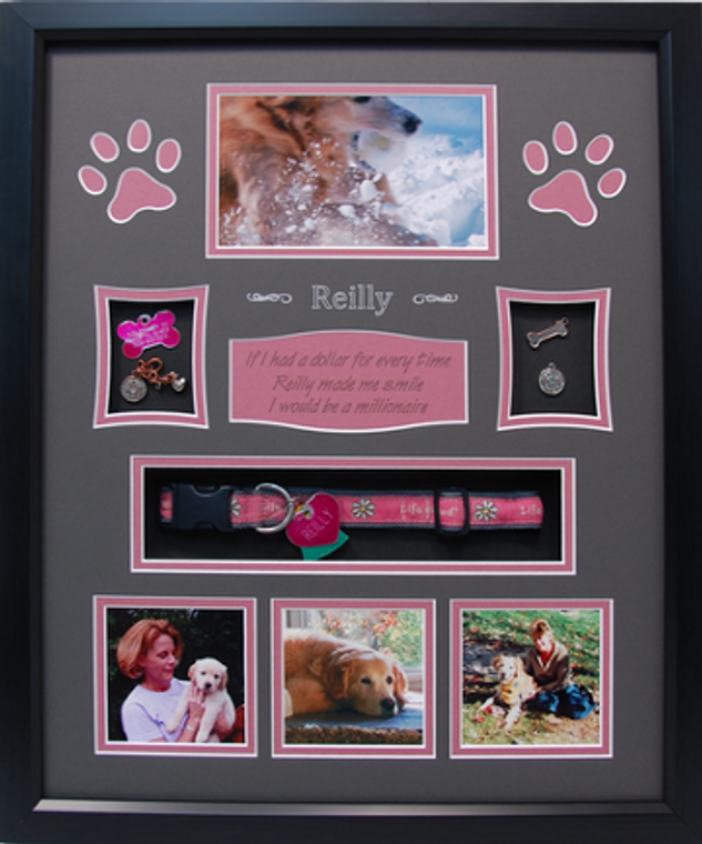 16" x 20" Pet Memorial Shadow Box #16