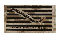 Flag Patch: Don't Tread on Me - Woodland Digital NWUIII