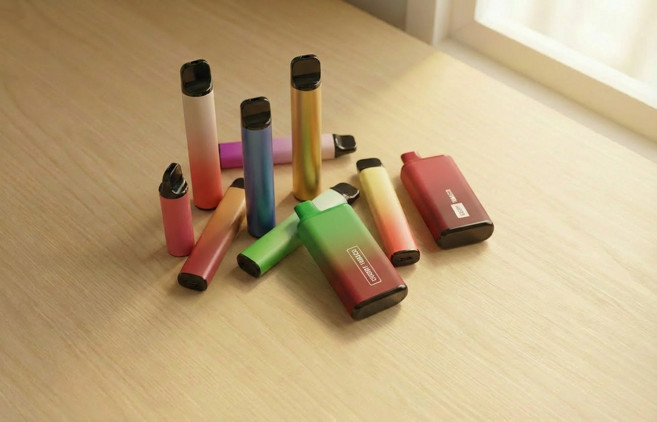 Disposable vapes display latest brands and flavors — Masterpiece Alternatives Detroit Lakes MN