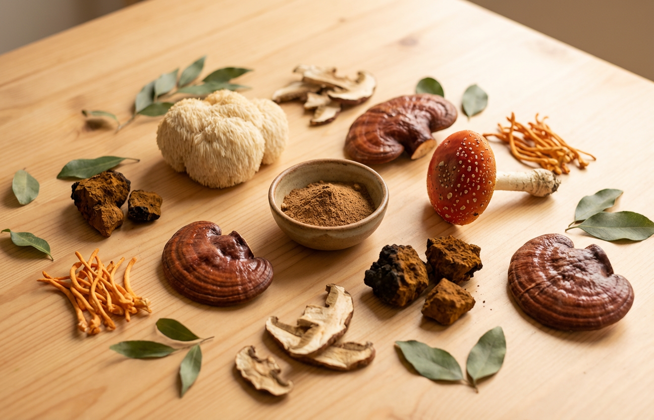 Functional mushrooms lion's mane reishi cordyceps gummies capsules — Masterpiece Alternatives Detroit Lakes MN