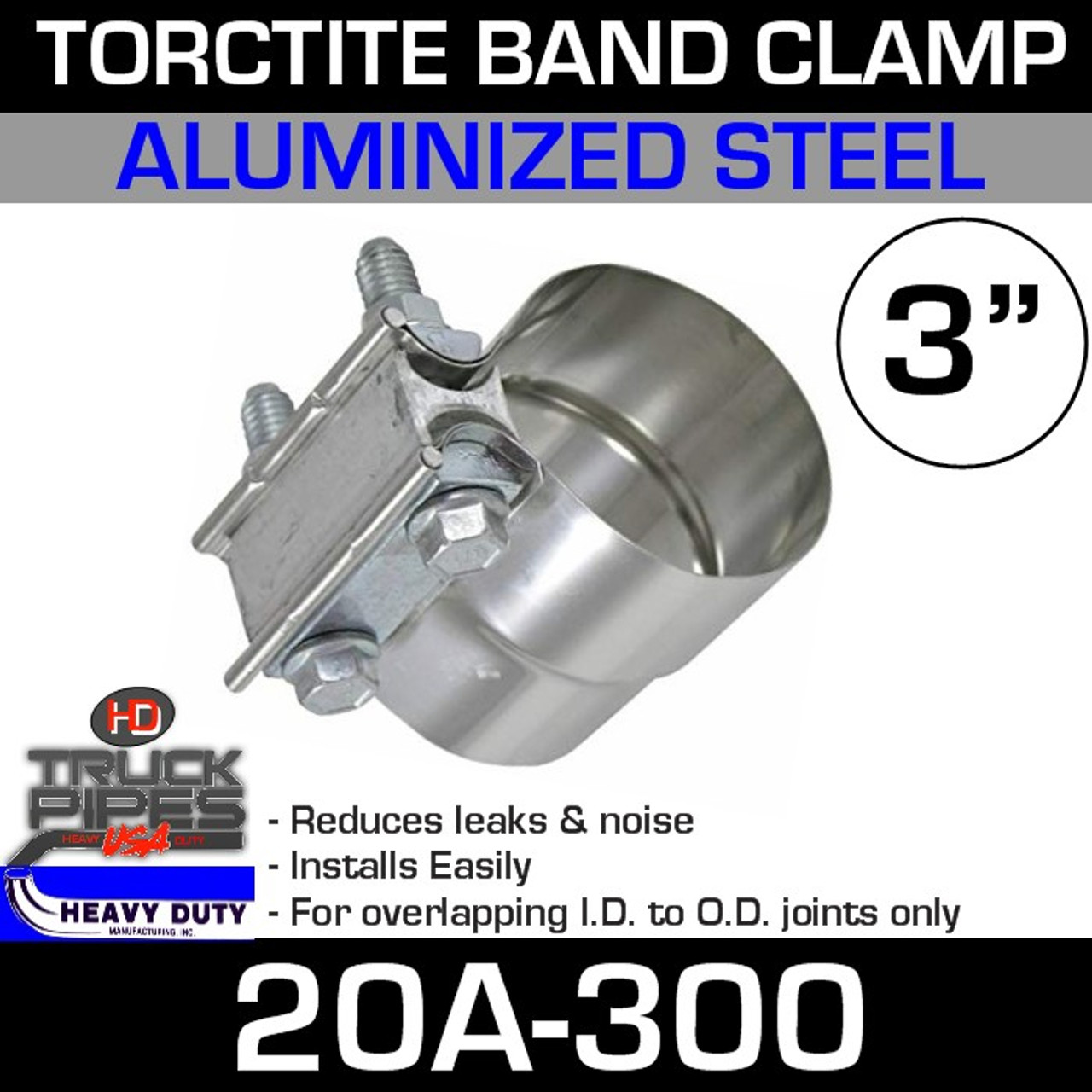 torctite exhaust clamps