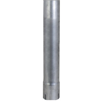 5" x 24" Straight Cut Exhaust Pipe ID End - Aluminized
